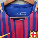 Retro Barcelona Home 1:1 Quality Soccer Jersey  2017 2018