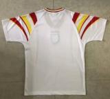 Retro Spain Away  1:1 Quality Soccer Jersey   1996