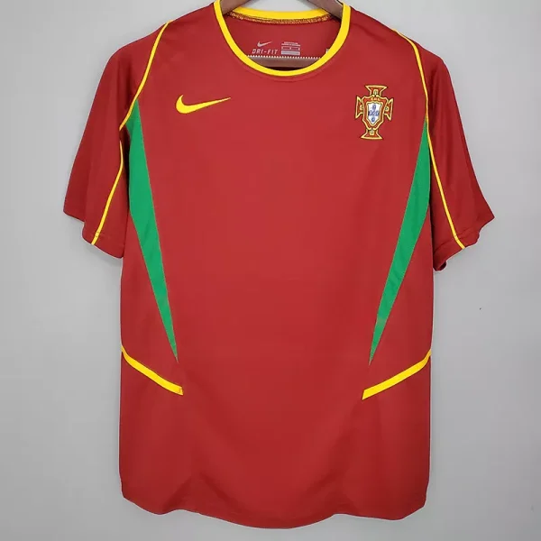 Retro Portugal Home 1:1 Quality Soccer Jersey 2002