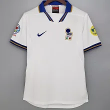 Retro Italy Away  1:1 Quality Soccer Jersey   1996