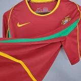 Retro Portugal Home 1:1 Quality Soccer Jersey 2002