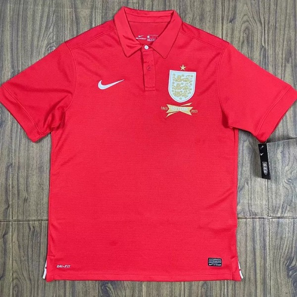 Retro England Away  1:1 Quality Soccer Jersey  2013-2014
