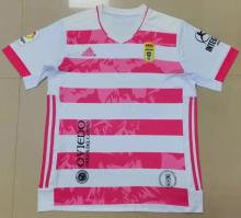 Real Oviedo Pink White 1:1 Quality Soccer Jersey    2021-2022