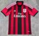 Retro AC Home  1:1 Quality Soccer Jersey  2014-2015
