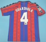 Retro Barcelona Home  1:1 Quality Soccer Jersey   1997-1998