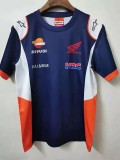 F1 HONDA Blue Short Sleeve Racing Suit