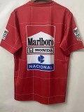 F1 McLaren Red Short Sleeve Racing Suit 2021