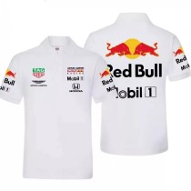F1 Red Bull White Short Sleeve Racing Suit 2021