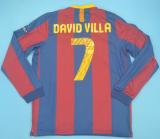 Retro Barcelona Home 1:1 Quality Soccer Jersey   2010-2011