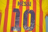 Retro Barcelona  Away Yellow 1:1 Quality Soccer Jersey   2013-2014