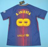 Retro Barcelona Home 1:1 Quality Soccer Jersey  2017 2018