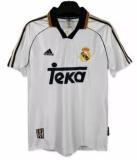 Retro  Real Madrid Home 1:1 Quality Soccer Jersey  1998-2000