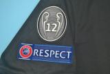Retro Real Madrid Black UCL Final   1:1 Quality Soccer Jersey    2017-2018
