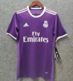 Retro Real Madrid Away  1:1 Quality Soccer Jersey    2016-2017