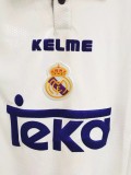 Retro Real Madrid Home 1:1 Quality Soccer Jersey    1997-1998