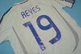 Retro Real Madrid Home  1:1 Quality Soccer Jersey    2006-2007