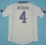 Retro Real Madrid Home 1:1 Quality Soccer Jersey    1997-1998