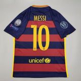 Retro Barcelona Home  1:1 Quality Soccer Jersey  2015-2016