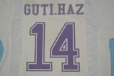Retro Real Madrid Home 1:1 Quality Soccer Jersey    1997-1998