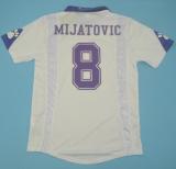 Retro Real Madrid Home 1:1 Quality Soccer Jersey    1997-1998