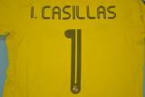 Retro Real Madrid Yellow GK 1:1 Quality Soccer Jersey    2010-2011