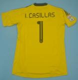 Retro Real Madrid Yellow GK 1:1 Quality Soccer Jersey    2010-2011