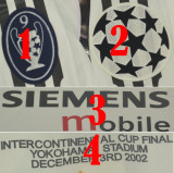 Retro Real Madrid Home Long Sleeve 1:1 Quality Soccer Jersey  2002-2003