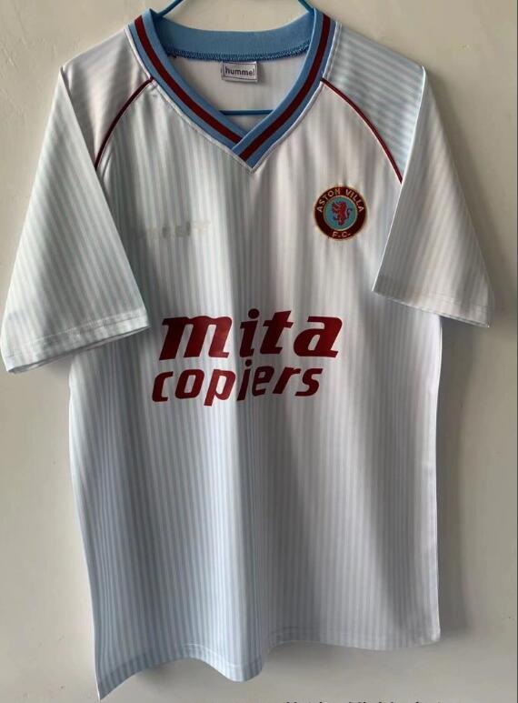 Retro Aston Villa Away 1:1 Quality Soccer Jersey  1988