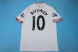 Retro Manchester United Away White  1:1 Quality Soccer Jersey   2012-2013
