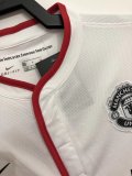 Retro Manchester United Away White  1:1 Quality Soccer Jersey   2012-2013
