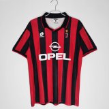 Retro AC Milan  Home 1:1 Quality Soccer Jersey  1995-1996