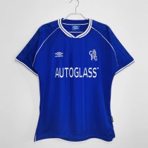 Retro Chelsea Home 1:1 Quality Soccer Jersey   1999-2001
