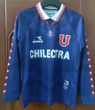 Retro Universidad De Chile Home Fans long sleeve 1996