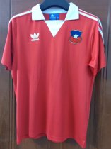 Retro Chile Home  Fans 1:1 Quality Soccer Jersey    1982