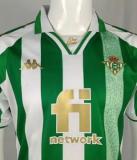 Real Betis Copa del Rey Final  Fans   1:1 Quality Soccer Jersey   2021-2022