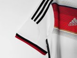Retro Germany Home Fans  1:1 Quality Soccer Jersey  2014