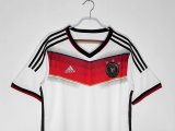 Retro Germany Home Fans  1:1 Quality Soccer Jersey  2014