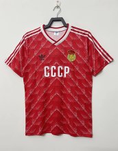 Retro Soviet Union Home 1:1 Quality Soccer Jersey   1988-1989