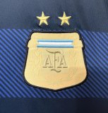 Retro  Argentina Away 1:1 Quality Soccer Jersey   2014