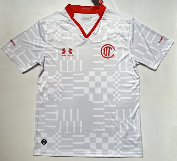 Toluca Away  Fans 1:1 Quality Soccer Jersey    22-23