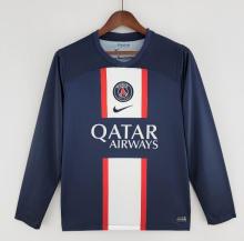 PSG Paris Home Long Sleeve  Fans 1:1 Quality Soccer Jersey    22-23