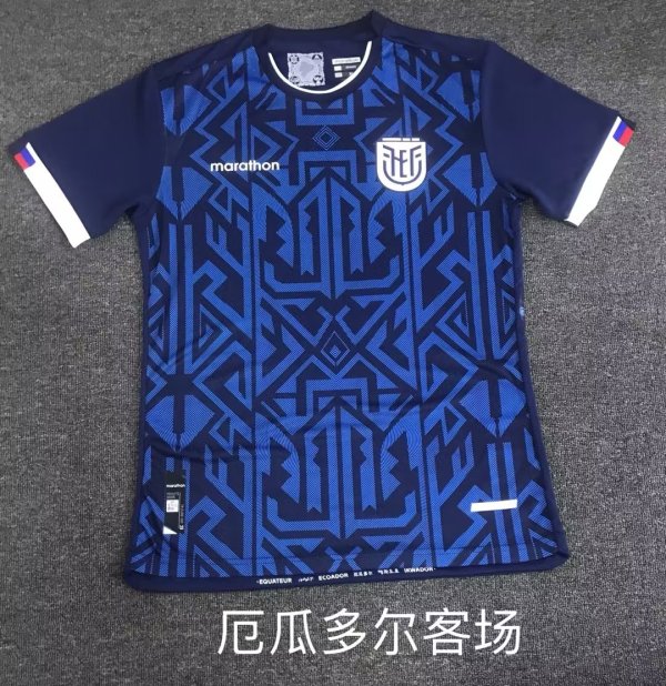 Ecuador  Away  Fans 1:1 Quality Soccer Jersey  22-23