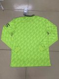 Manchester United 2Rd Away  Long Sleeve   Fans 1:1 Quality Soccer Jersey    22-23
