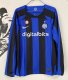Inter Milan  Home Long Sleeve Fans  1:1 Quality Soccer Jersey    22-23