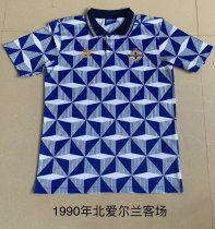Retro Northern Ireland Away 1:1 Quality Soccer Jersey   1990