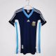 Retro Argentina Away  1:1 Quality Soccer Jersey  1998
