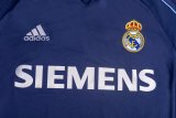 Retro Real Madrid Away 1:1 Quality Soccer Jersey  2005-2006