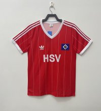 Retro Hamburg Away 1:1 Quality Soccer Jersey  1983-1984
