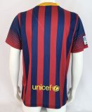 Retro Barcelona Home 1:1 Quality Soccer Jersey   2013-2014