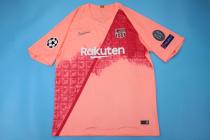 Retro  Barcelona  2RD Away  Fan 1:1 Quality Soccer Jersey   2018-2019